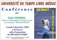 Conférence : Climat : Vers des temps chaotiques