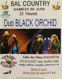 Duo Black Orchid