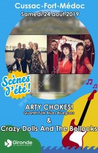 Concerts : CrazyDolls and the Bollocks & Arty Choques Quartet