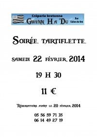 SOIREE TARTIFLETTE