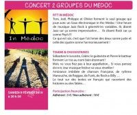 Concert de 2 Groupes du Médoc