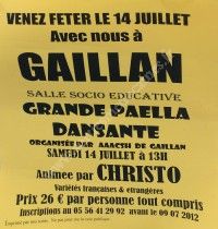 Grande Paella Géante