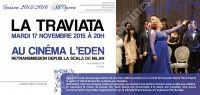 Cinéma : Retransmission de La Traviata