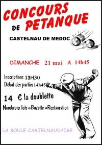 CONCOURS PETANQUE