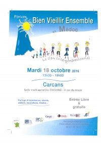 Forum Bien vieillir ensemble en Médoc