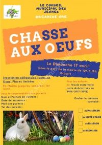 Chasse aux oeufs 2022
