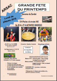 Grande Fête de Printemps 2016