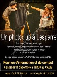 Réunion d'Information : Un Photoclub à Lesparre