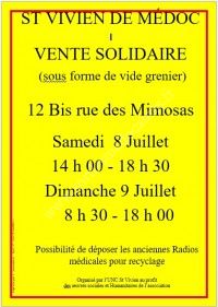 VENTE SOLIDAIRE