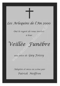 Théâtre Veillée Funèbre