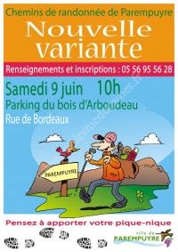 Découverte des chemins de randonnée de Parempuyre