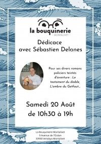 Dédicace de Sébastien Delanes