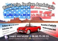 Spectacle Road Trip, le rêve américain