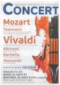 Concert du Kammerensemble de Cologne