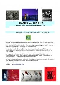 Conférence Danse & Cinéma