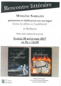 Dédicace de Myrlène Sarrazin