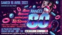 Dîner dansant Années 80