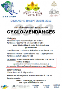 Cyclo Vendanges