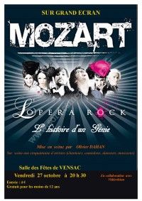 Mozart, l'Opéra Rock sur grand écran