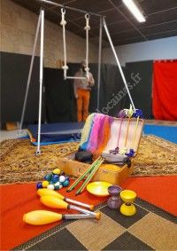 Stages cirque, trapèze & magie Enfants : Février 2022