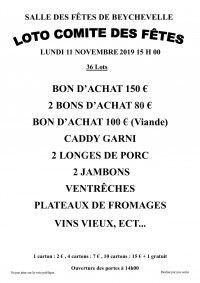 Loto Comité des Fêtes de Beychevelle