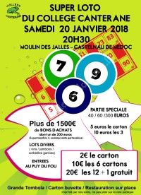 Super loto du Collège Canterane
