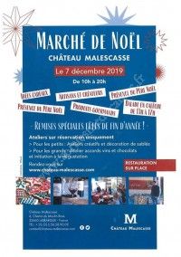 Marché de Noël au Château Malescasse 2019