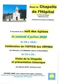 La Nuit des Eglises 2020