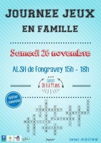 Journée Jeux en Famille