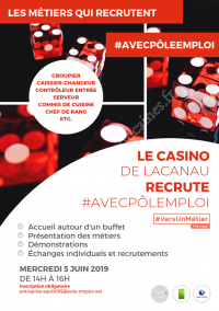 Le Casino de Lacanau Recrute