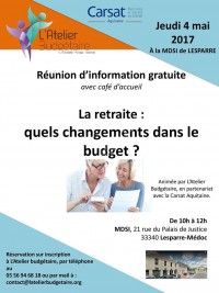 Réunion d'information sur la retraite