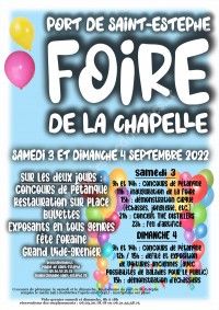 Foire de la Chapelle 2022