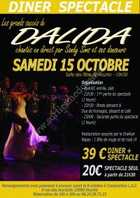 Diner Spectacle Dalida