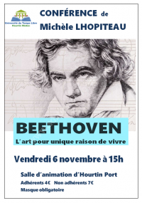 Beethoven, l'art pour unique raison de vivre