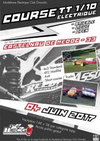 Course TT 1/10 électrique