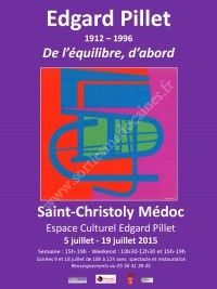Edgard Pillet : De l'Equilibre, d'abord