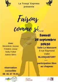 Faisons Comme Si ...