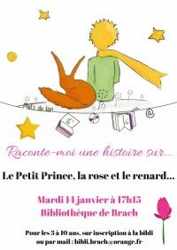 Raconte-moi une histoire sur... le Petit Prince, le renard et la rose