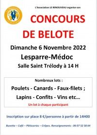 Concours de Belote