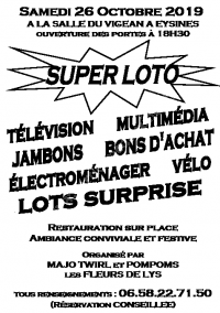 Super Loto des majorettes les Fleurs de Lys