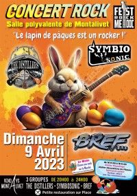 Concert ROCK, le lapin de pâques est un rocker