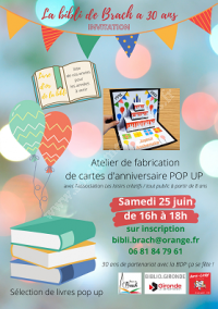 La Bibli de Brach fête ses 30 ans !