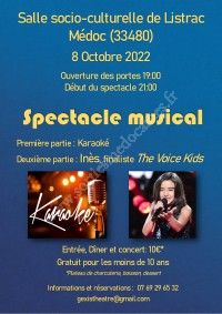 Spectacle musicale Karaoké