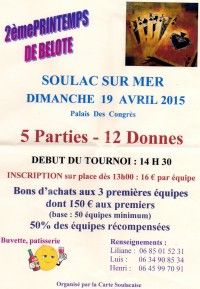 2ème Printemps de Belote