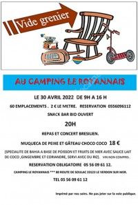 Vide grenier et soirée brésilienne