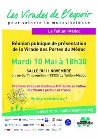 Virade des Portes du Médoc, Réunion Publique
