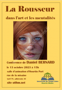 La Rousseur dans l'histoire de l'art et des mentalités
