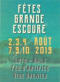 Fête de la Grande Escoure 2019