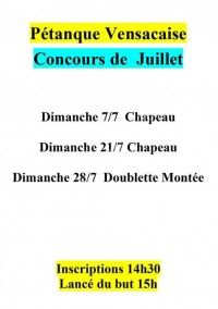 Concours de Pétanque