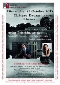 Concert Aylen Pritchin et Sophie Labandibar